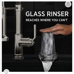 Glass rinser